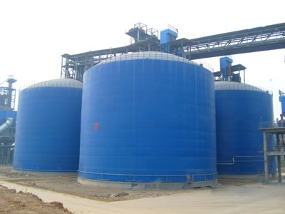 下陆水泥钢板库改造