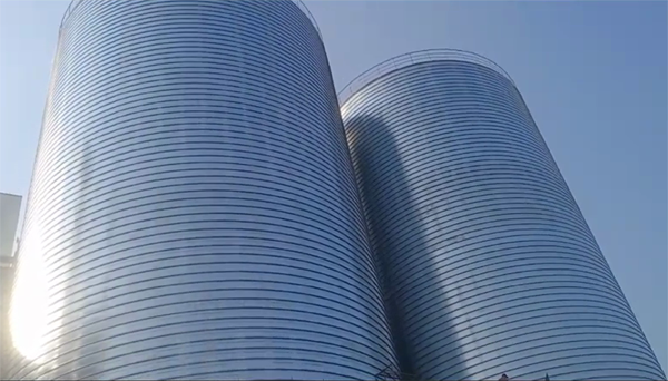 下陆2座混凝土高架卷板仓