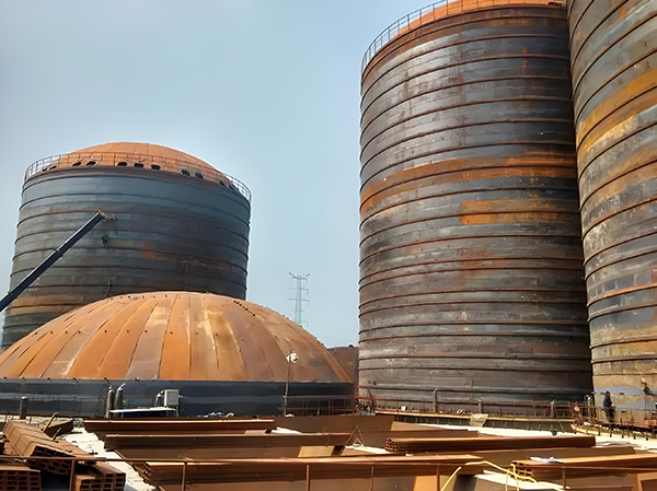 下陆焦粉钢板仓